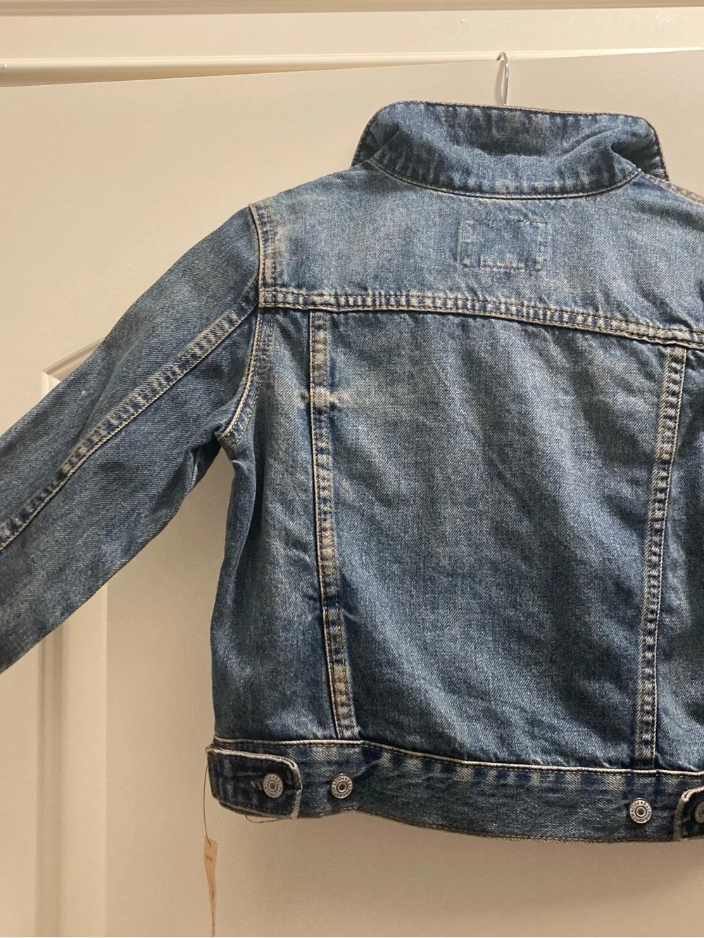 Polo by Ralph Lauren Kids Distressed Blue Denim Jacket NWT sz7 girls